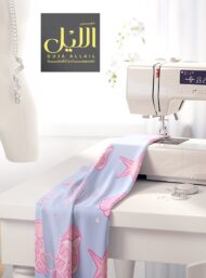 Shell ocean and sky style with pink, blue colors - Image 7