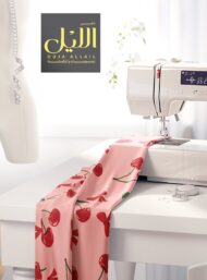 Cherry flower style with red,green colors - Image 7