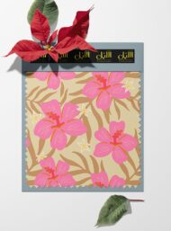 Petal flower style with pink,brown colors - Image 6