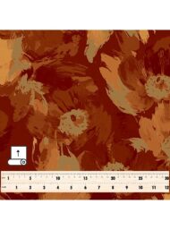 Bloom flower style with brown,red colors - Image 5