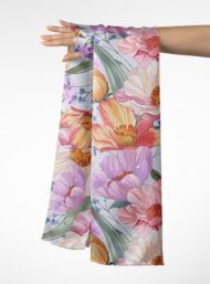 Bloom flower style with pink,purple colors - Image 3