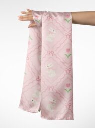 Bunny flower style with pink, green colors - Image 3