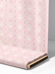 Bunny flower style with pink, green colors - Image 4