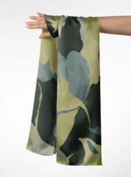 Petal flower style with green,blue colors - Image 3