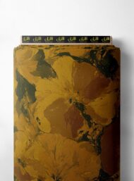 Petal flower style with brown,yellow colors