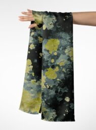 Splotch abstract style with grey,green colors - Image 3