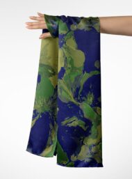 Petal flower style with green,yellow colors - Image 3