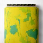 Petal flower style with yellow,blue colors