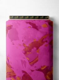 Petal flower style with pink, orange colors