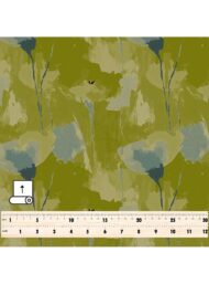 Bloom flower style with green,blue colors - Image 5