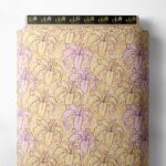 Bloom flower style with yellow, pink colors