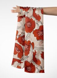 Bloom flower style with red, pink colors - Image 3