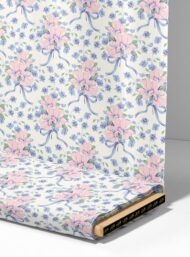 Bloom flower style with pink,blue colors - Image 4