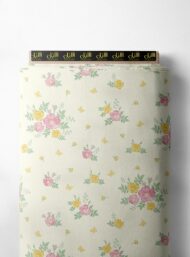 Rose flower style with pink,yellow colors