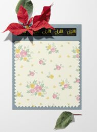 Rose flower style with pink,yellow colors - Image 6