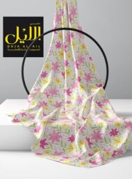 Bloom flower style with pink,yellow colors - Image 2