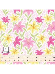 Bloom flower style with pink,yellow colors - Image 5
