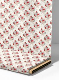 Bloom flower style with red,pink colors - Image 4