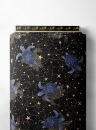 Turtle ocean and sky style with blue,yellow colors