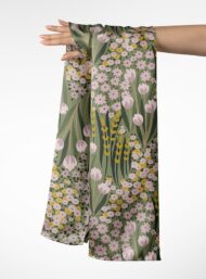 Petal flower style with green,yellow colors - Image 3