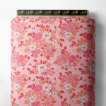 Petal flower style with pink,white colors