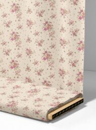 Rose flower style with pink, green colors - Image 4