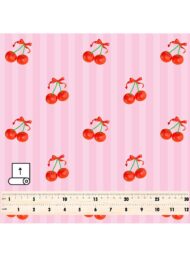 Cherry flower style with red,green colors - Image 5