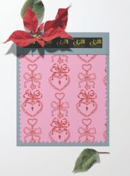 Heart mixed style with pink, red colors - Image 6