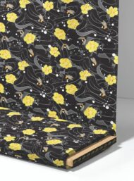 Bee flower style with yellow,grey colors - Image 4