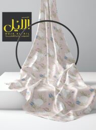 Rabbit nature style with white,green colors - Image 2