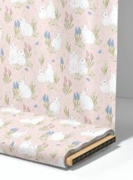 Rabbit nature style with white,green colors - Image 4