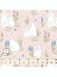 Rabbit nature style with white,green colors - Image 5