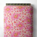 Bloom flower style with pink,yellow colors