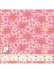 Bloom flower style with pink,yellow colors - Image 5