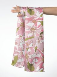Petal flower style with pink, green colors - Image 3
