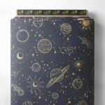 Planet nature style with grey, yellow colors