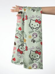 Cat animal style with pink,white colors - Image 3