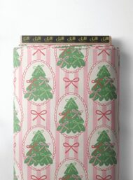 Tree nature style with green,pink colors