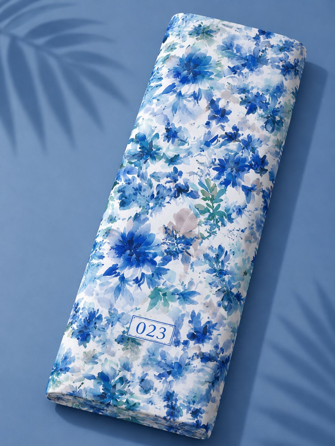 LAI-0023_1-1.jpeg Bloom flower style with blue,green colors - Image 1