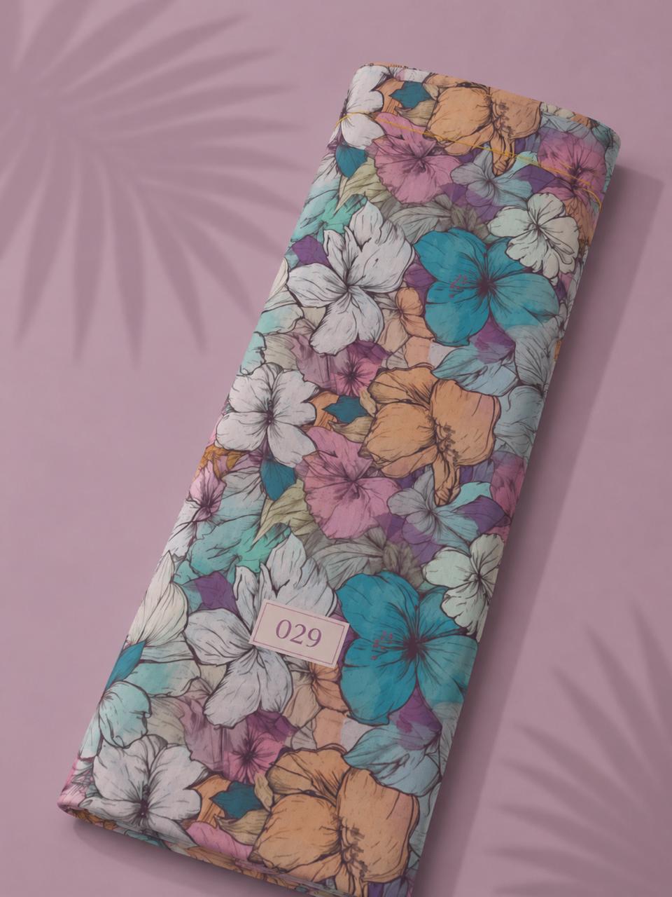 LAI-0029_1-1.jpeg Petal flower style with pink,blue colors - Image 1