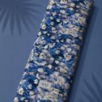 Fold others style with blue, white colors