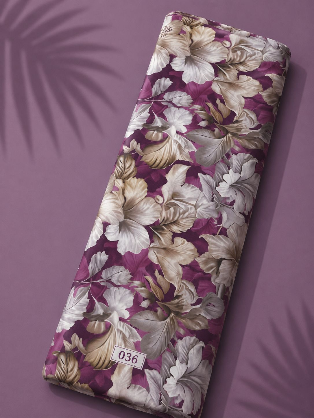 LAI-0036_1-1.jpeg Leaf flower style with purple,white colors - Image 1