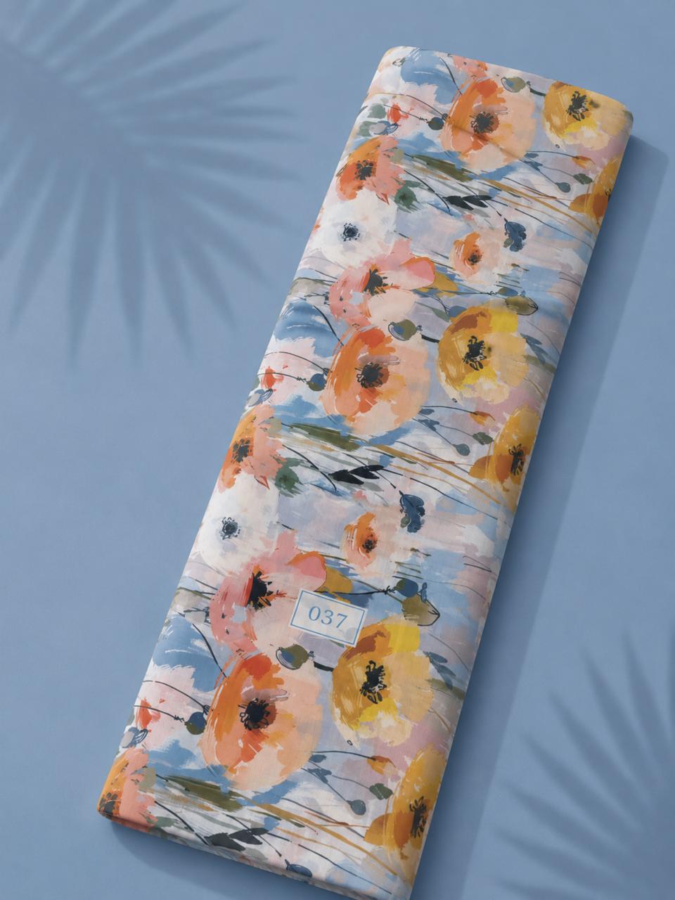 LAI-0037_1-1.jpeg Petal flower style with pink,yellow colors - Image 1