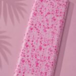 Bloom flower style with pink colors