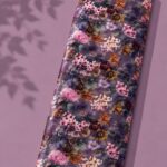 Petal flower style with pink,purple colors