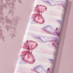 Bow others style with pink,blue colors
