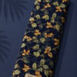 Leaf flower style with yellow,green colors