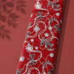 Flower mixed style with red,black colors