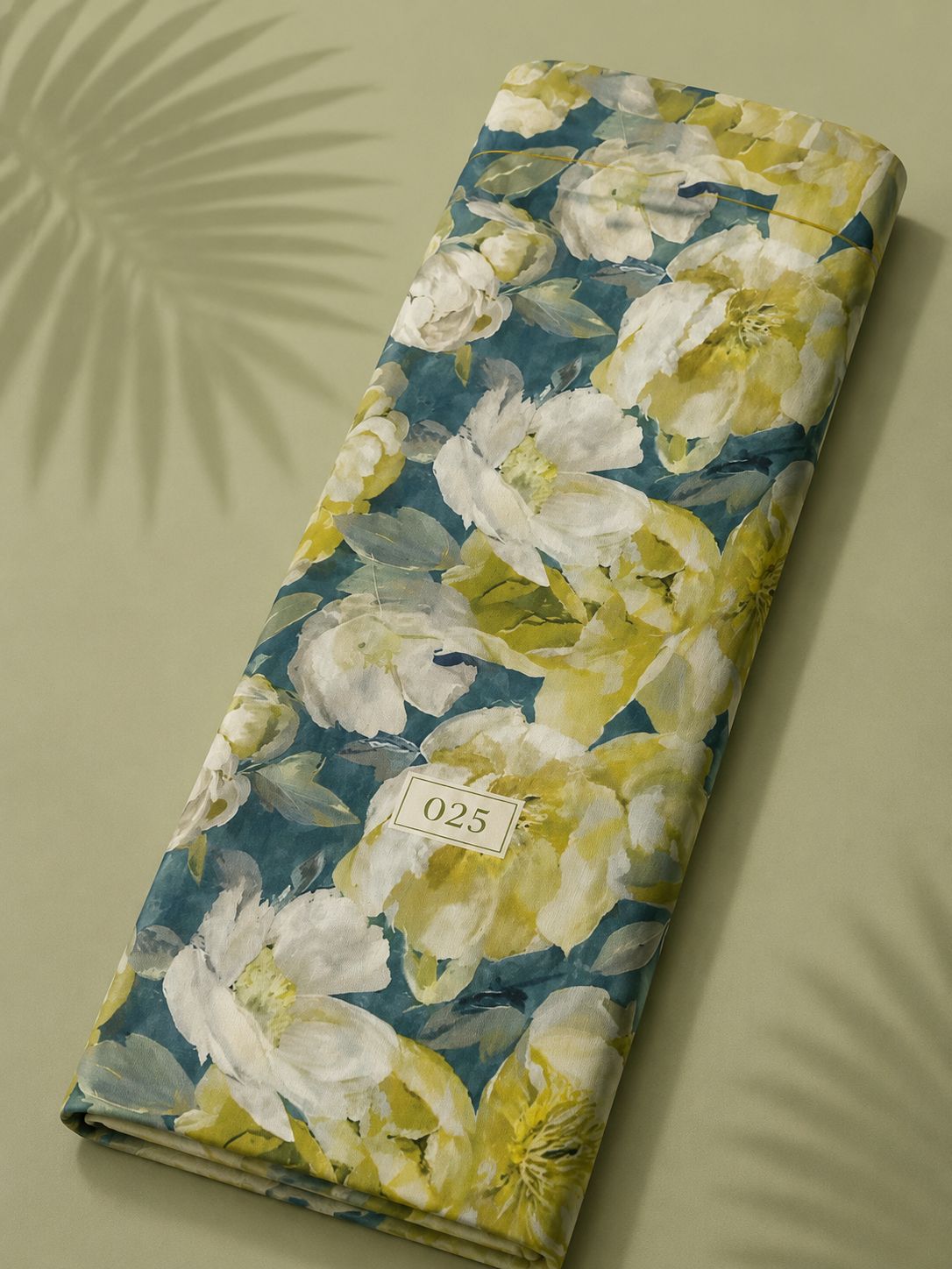 LAI-0025_1.jpeg Petal flower style with green,blue colors - Image 1