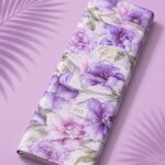 Petal flower style with purple,pink colors
